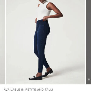 SPANX® Jean-ish Ankle Leggings Size Large